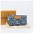 LOUIS VUITTON Monogram Denim Pochette Cles Coin Purse Blue M82961 Auth mr2995V Azul Monograma - vista 12