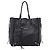 Borsa a mano Balenciaga Mini Paper A4 in pelle nera e argento 357330 Auth mr2968A Nero - vista 13