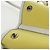 Hermès Borsa a mano HERMES Garden File 28 Canvas 2way Yellow Silver Auth 203841SAV Argento Giallo - vista 19