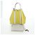 Hermès Borsa a mano HERMES Garden File 28 Canvas 2way Yellow Silver Auth 203841SAV Argento Giallo - vista 28