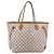 Borsa Tote LOUIS VUITTON Damier Azur Neverfull MM N51107 LV Auth ka6333 - vista 13