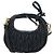 Borsa Hobo Miu Miu Matelassé in pelle 2way Nero Tono Oro Auth 167609SAM - vista 2
