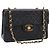 CHANEL Matelasse Big Matelasse 34 Borsa a Tracolla Lamb Skin Black CC Auth mr2970SAV Nero