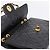 CHANEL Matelasse Big Matelasse 34 Borsa a Tracolla Lamb Skin Black CC Auth mr2970SAV Nero - vista 15