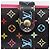 LOUIS VUITTON Monogram Multicolor Agenda PM Cover Black R21076 Auth 206303A Nero - vista 17