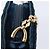 Borsa a tracolla Gianni Versace Chain Velluto Navy Tono Oro Auth bs37150 Blu navy - vista 10