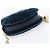 Borsa a tracolla Gianni Versace Chain Velluto Navy Tono Oro Auth bs37150 Blu navy - vista 6