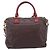 Bolsa de mão LOEWE em couro 2way Bordeaux tom dourado Auth bs37128A - vista 2