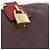 Bolsa de mão LOEWE em couro 2way Bordeaux tom dourado Auth bs37128A - vista 20