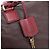 Bolsa de mão LOEWE em couro 2way Bordeaux tom dourado Auth bs37128A - vista 22
