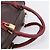Bolsa de mão LOEWE em couro 2way Bordeaux tom dourado Auth bs37128A - vista 7