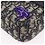 Borsa Safari Christian Dior Trotter Canvas Jacquard Navy Silver Auth 203107SAM Argento Blu navy - vista 15
