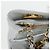 Borsa a tracolla CHANEL Matelasse con catena in pelle d'agnello Bianco Gold CC Auth bs37211 D'oro - vista 18