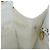 Borsa a tracolla CHANEL Matelasse con catena in pelle d'agnello Bianco Gold CC Auth bs37211 D'oro - vista 25