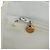 Borsa a tracolla CHANEL Matelasse con catena in pelle d'agnello Bianco Gold CC Auth bs37211 D'oro - vista 28