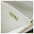 Borsa a tracolla CHANEL Matelasse con catena in pelle d'agnello Bianco Gold CC Auth bs37211 D'oro - vista 30