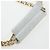 Borsa a tracolla CHANEL Matelasse con catena in pelle d'agnello Bianco Gold CC Auth bs37211 D'oro - vista 8
