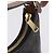 Céline CELINE Triomphe Mini Ava Pouch PVC Black Gold Auth 202524M Schwarz Golden - Ansicht 18