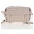 Zaino TOD'S Wave Line in pelle Rosa Argento Auth BA15794A - vista 6