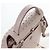 Zaino TOD'S Wave Line in pelle Rosa Argento Auth BA15794A - vista 7