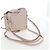 Zaino TOD'S Wave Line in pelle Rosa Argento Auth BA15794A - vista 9