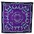 Hermès HERMES Carre 140 Schal Cashmere Navy Purple Auth ar14266M Lila Marineblau