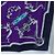 Hermès HERMES Carre 140 Schal Cashmere Navy Purple Auth ar14266M Lila Marineblau - Ansicht 10