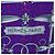 Hermès HERMES Carre 140 Schal Cashmere Navy Purple Auth ar14266M Lila Marineblau - Ansicht 11