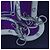 Hermès HERMES Carre 140 Schal Cashmere Navy Purple Auth ar14266M Lila Marineblau - Ansicht 12