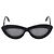 Lunettes de soleil LOEWE Plastic Black Gold Auth 206150V Noir Doré - vue 13