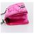 Borsa a tracolla con catena CHANEL Matelasse Boy Chanel Velluto Rosa Argento CC Auth 206259M - vista 4