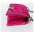 Borsa a tracolla con catena CHANEL Matelasse Boy Chanel Velluto Rosa Argento CC Auth 206259M - vista 5