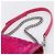 Borsa a tracolla con catena CHANEL Matelasse Boy Chanel Velluto Rosa Argento CC Auth 206259M - vista 8