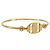 Bracciale Salvatore Ferragamo Vala Metallo Tono Oro Auth 206151V