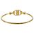 Bracciale Salvatore Ferragamo Vala Metallo Tono Oro Auth 206151V - vista 3