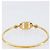 Bracciale Salvatore Ferragamo Vala Metallo Tono Oro Auth 206151V - vista 8