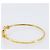 Bracciale Salvatore Ferragamo Vala Metallo Tono Oro Auth 206151V - vista 9