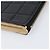 Borsa a pochette CHANEL Choco Bar in pelle d'agnello nera e oro CC Auth 206033V Nero D'oro - vista 11