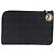Borsa a pochette CHANEL Choco Bar in pelle d'agnello nera e oro CC Auth 206033V Nero D'oro - vista 3