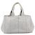 PRADA Canapa MM Handtasche Canvas Hellblau Goldfarben Auth bs37121 - Ansicht 13
