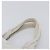 PRADA Canapa MM Handtasche Canvas Hellblau Goldfarben Auth bs37121 - Ansicht 15