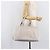 PRADA Canapa MM Handtasche Canvas Hellblau Goldfarben Auth bs37121 - Ansicht 29
