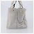 PRADA Canapa MM Handtasche Canvas Hellblau Goldfarben Auth bs37121 - Ansicht 4