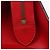 LOUIS VUITTON Epi Sac Triangle Hand Bag Red M52097 LV Auth 206372 Rosso - vista 20
