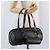 Borsa a mano LOUIS VUITTON Epi Soufflot Black M52222 LV Auth am12523V Nero - vista 25
