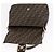 Borsa a Tracolla FENDI Zucca Canvas Mamma Baguette Nero e Marrone Auth LN208V - vista 23