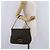 Borsa a Tracolla FENDI Zucca Canvas Mamma Baguette Nero e Marrone Auth LN208V - vista 29