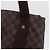 Borsa Tote LOUIS VUITTON Damier Ebene Kababobur N52006 LV Auth ar14288 - vista 19