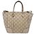Borsa GUCCI GG Canvas Guccissima 2 vie Oro 353121 Auth ka6419 D'oro - vista 2