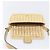 Borsa a tracolla FENDI Mamma Baguette in rafia 2way Beige Gold Auth yk20905SAM D'oro - vista 22